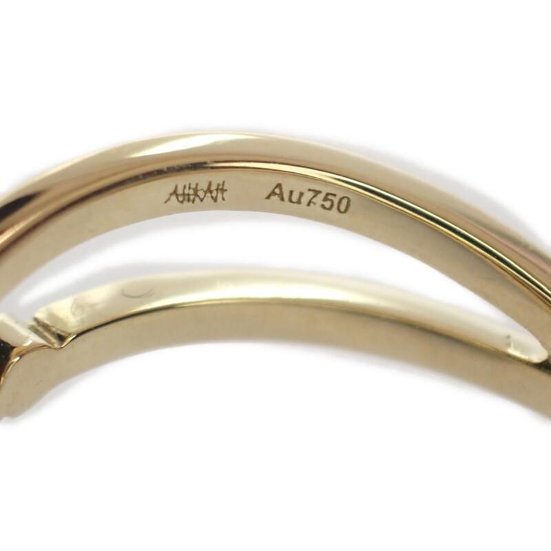 AHKAH  AK1622010200 #9(JP Size) Ring K18 Yellow Gold Women