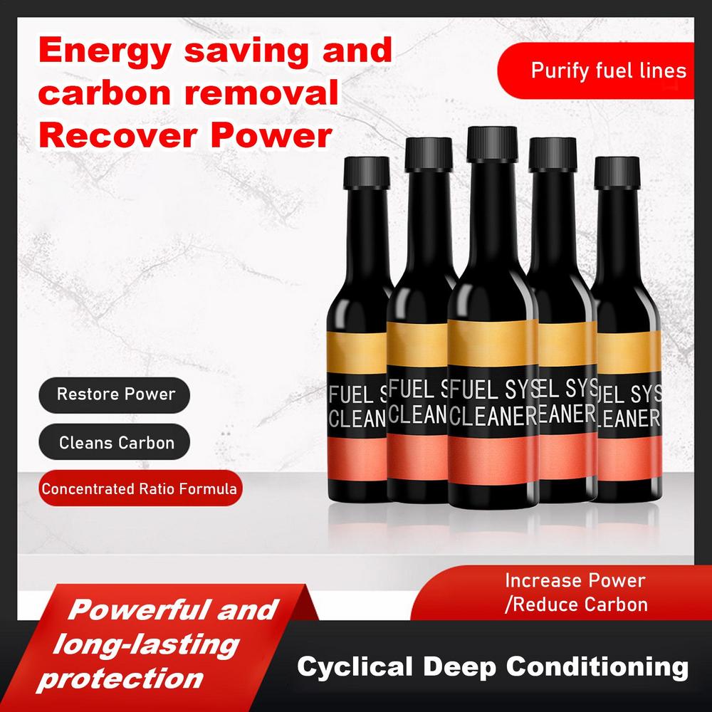 1-5PCS 100ml Car Fuel Gasoline Injector Cleaner Gas Oil Additive Remove Engine Carbon Deposit Increase Power In Oil Fuel Saver