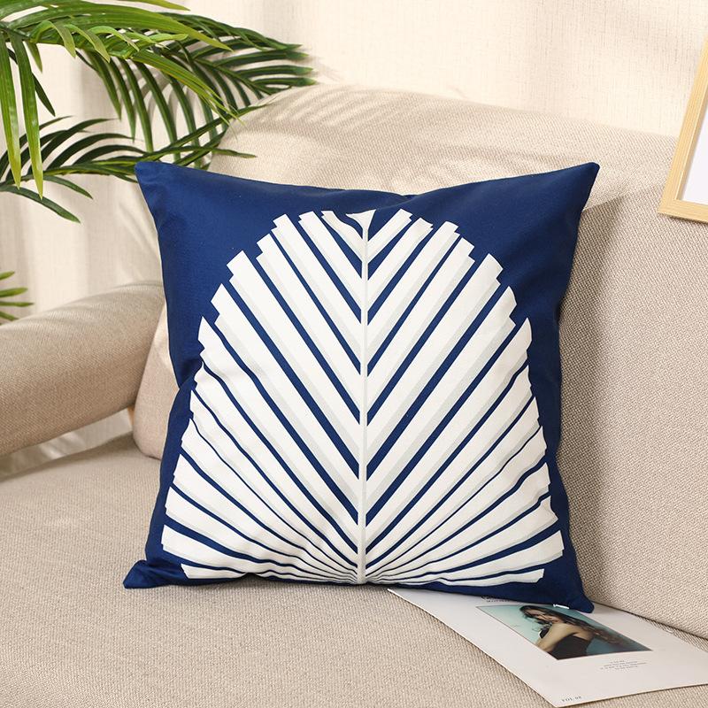 Letter Pillow, Simulated Silk Pillowcase, Sample Room, Sofa, Living Room Pillowcase, Office Lumbar Pillow, Modern and Simple