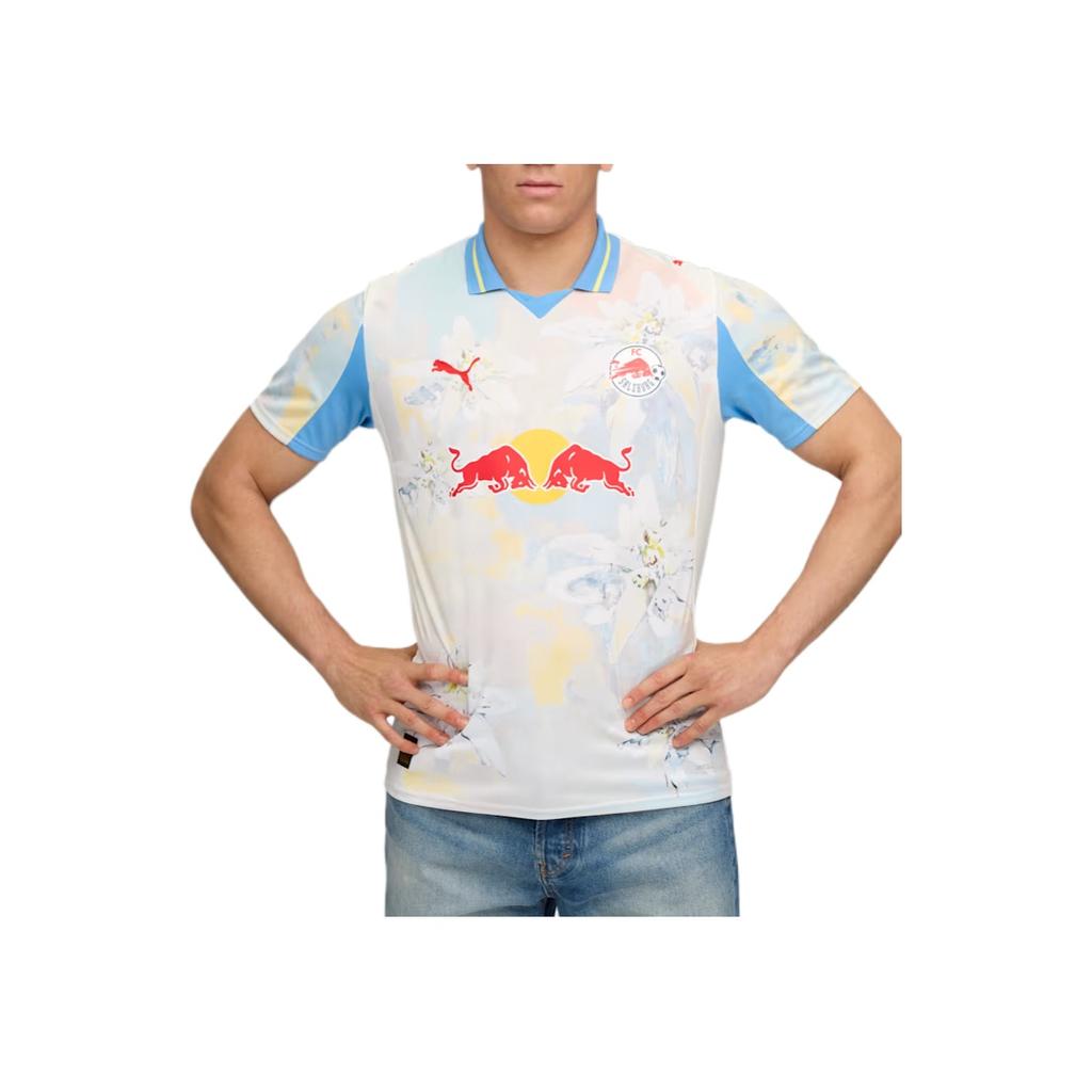 Puma X KidSuper RBS Jersey Replica (Salzburg) Frosted Ivory/Puma Red Men Tops Cream 782740-05