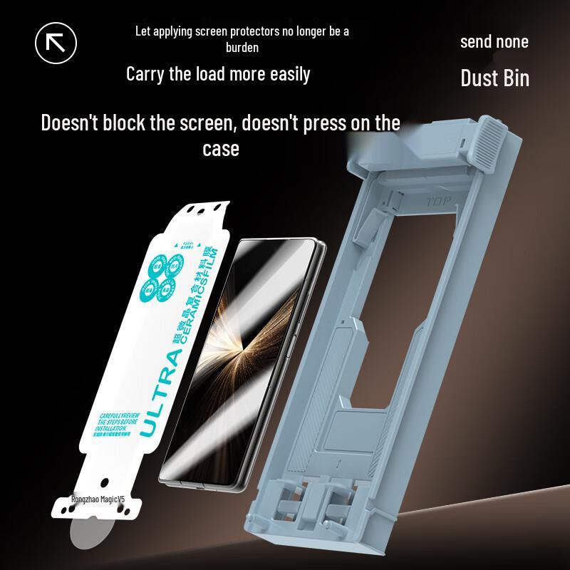 Smorss Honor Magic V6 3D Hot-Bend Ceramic Screen Protector (2-Pack)