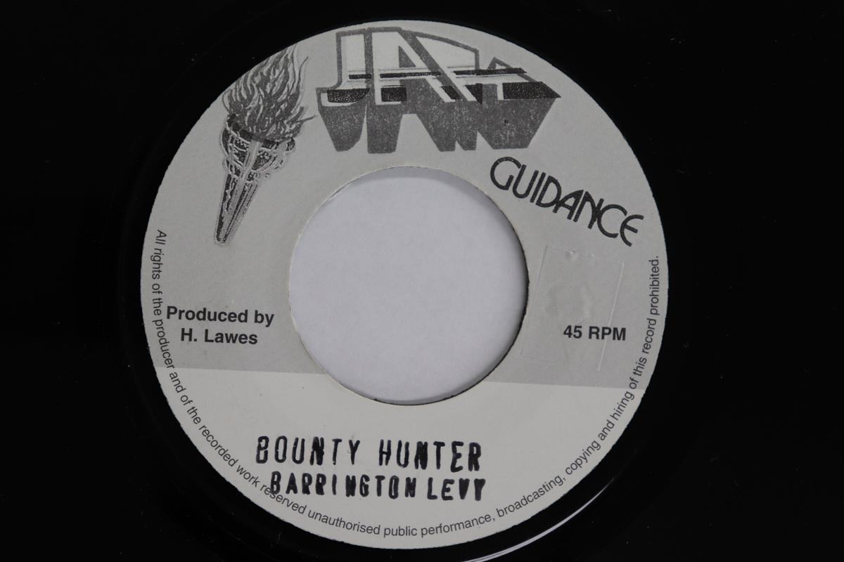 

7inch Record BARRINGTON LEVY Bounty Hunter JG002 JAH GUIDANCE 2004 UK Reggae Ska Dub Used