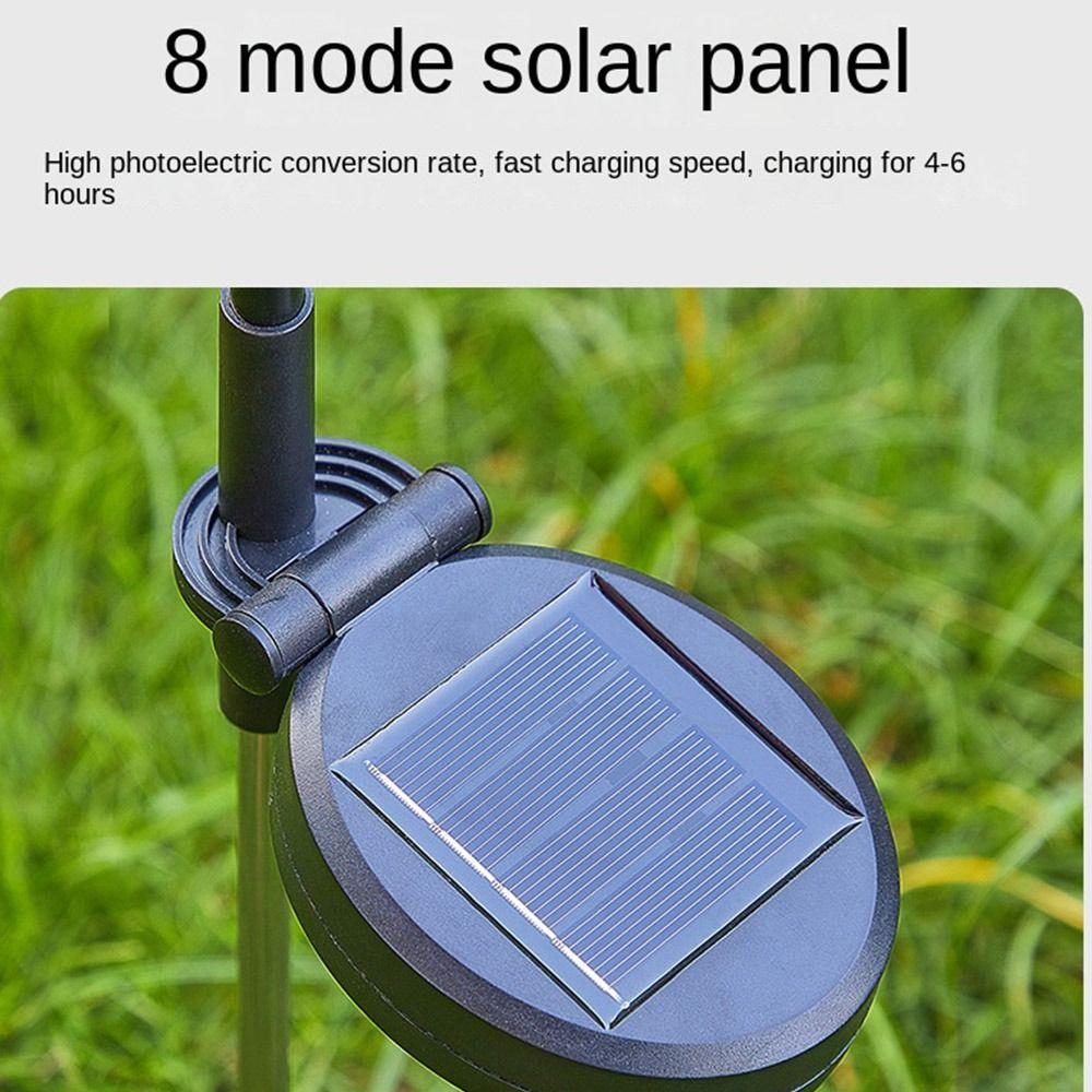 Plug-in Landscape Lawn Lamp Waterproof Garden Lights Creative Flower Solar Floor Lamp  Courtyard