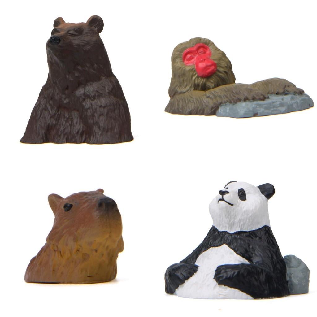 Dog Panda Resin Bear Figurine Toy With Cartoon Decoration For Home Decor Gift