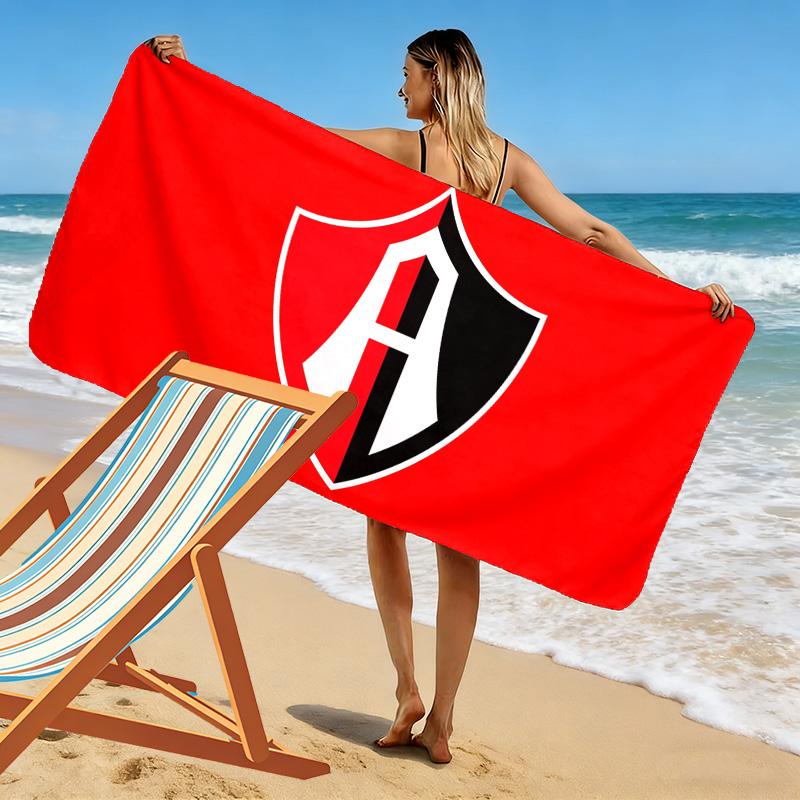 Atlas FC Print Beach Towel, Large Soft Quick Dry Towel for Beach Camping Swimming