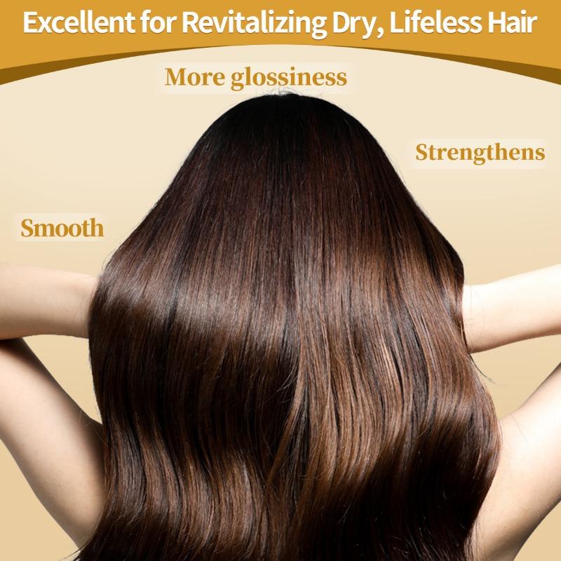 Balsamo rassodante per capelli allo zenzero Controllo dell'olio Cura soffice Balsamo idratante per capelli lisci Migliora la cura dell'effetto crespo