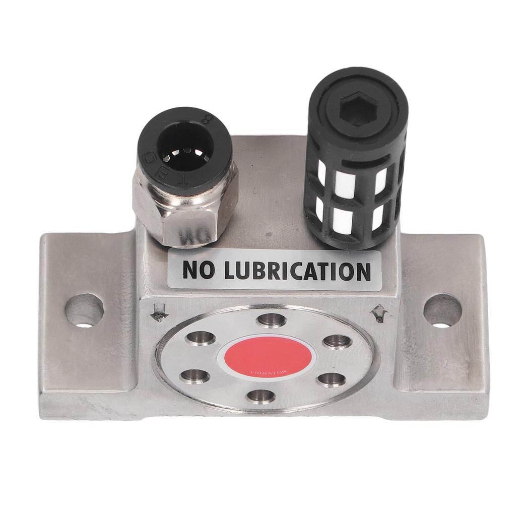 Pneumatic Turbine Vibrator 304 Stainless Steel Inlet Outlet Thread G18in Air Turbine Oscillator