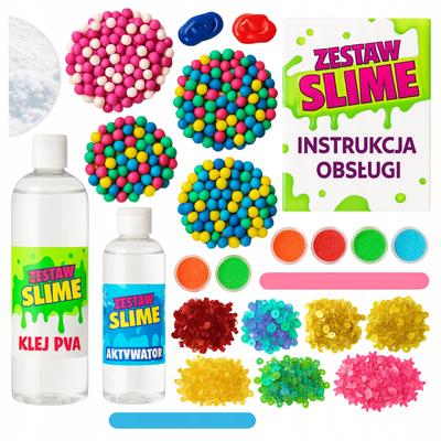 Kit de Slime para Hacer Slimes Caja Creativa Grande Fábrica de Masa Regalo