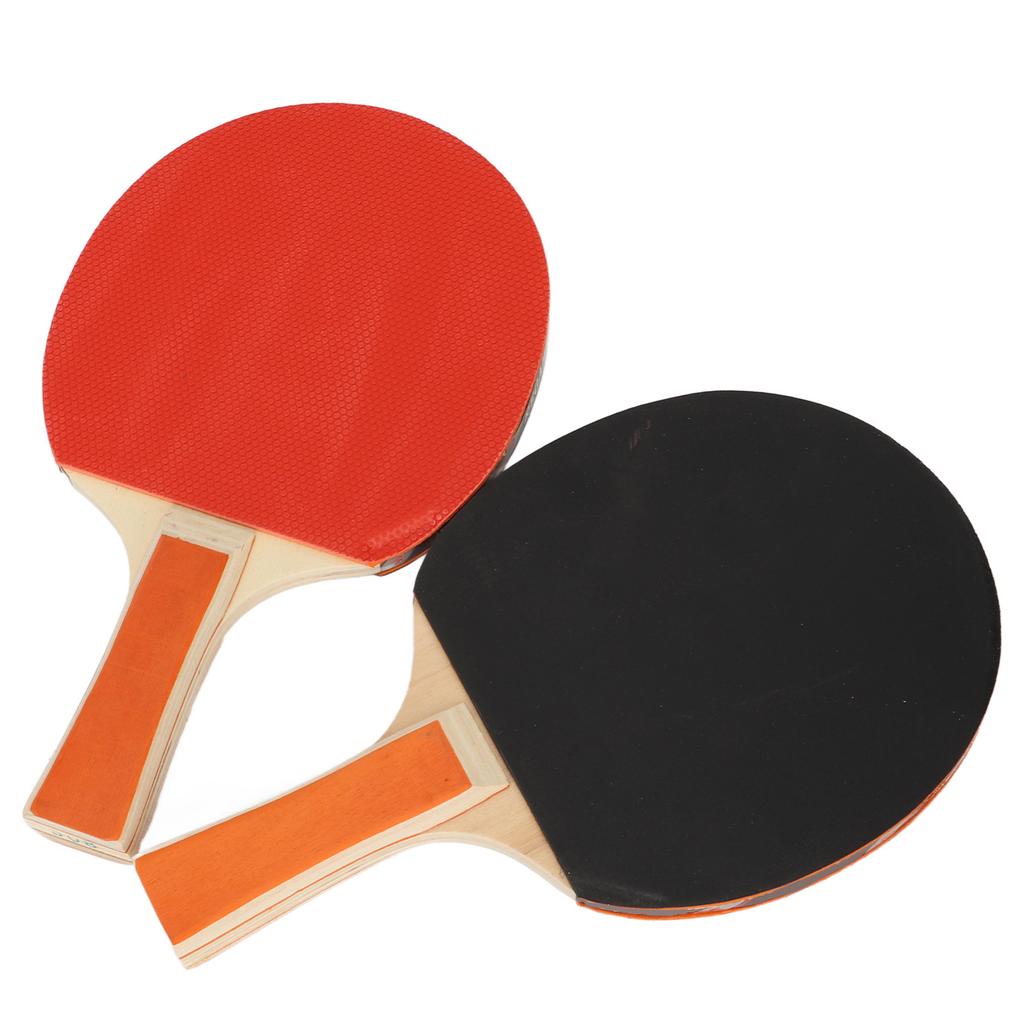REGAIL 08 Balls Paddles Set Table Tennis Handshake Racket Set for Home Entertainment