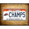Personalized Denver Broncs Colorado Novelty Custom Text Decorative Tag (Only Decoration)