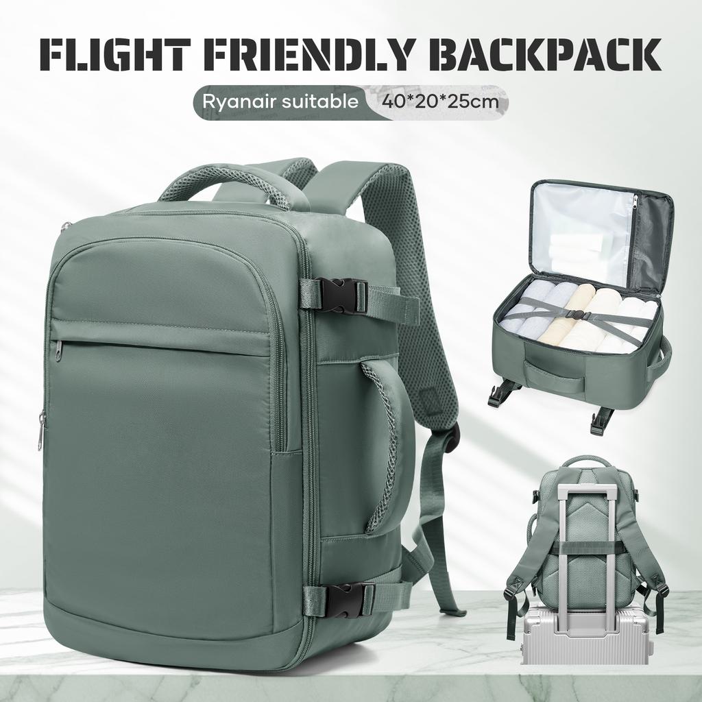 Backpack 42x30x20 Cabin Bag Travel Backpack, Laptop Backpack for Men Women Hand Luggage Leisure Backpack, Airplane Travel Bag