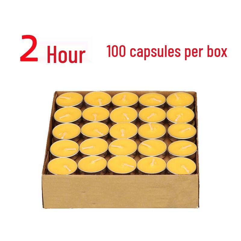 Алюминиевые лампы для гхи Handun - Желтые, 2 часа, оптовая упаковка