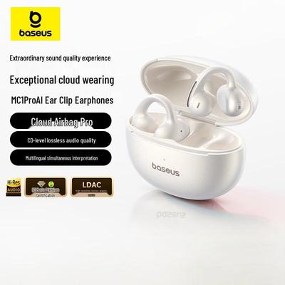 Baseus Bowie MC1 Pro Open-Ear True Wireless Bluetooth Earbuds with AI Translation