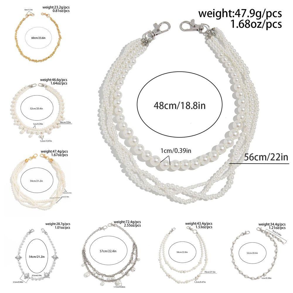 Gothic Pearl Waist Chain Zinc Zinc Zinc Alloy Tassel Jeans Chain Cool Punk Belt Chain  Female