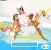 Intex 57288 Double Flamingo Adult Inflatable Swimming Ring - Thick Oversized Floating Bed for Kids & Adults