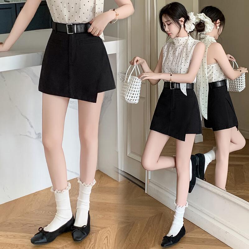La Chapelle Street Style Workwear Culottes Skirt L