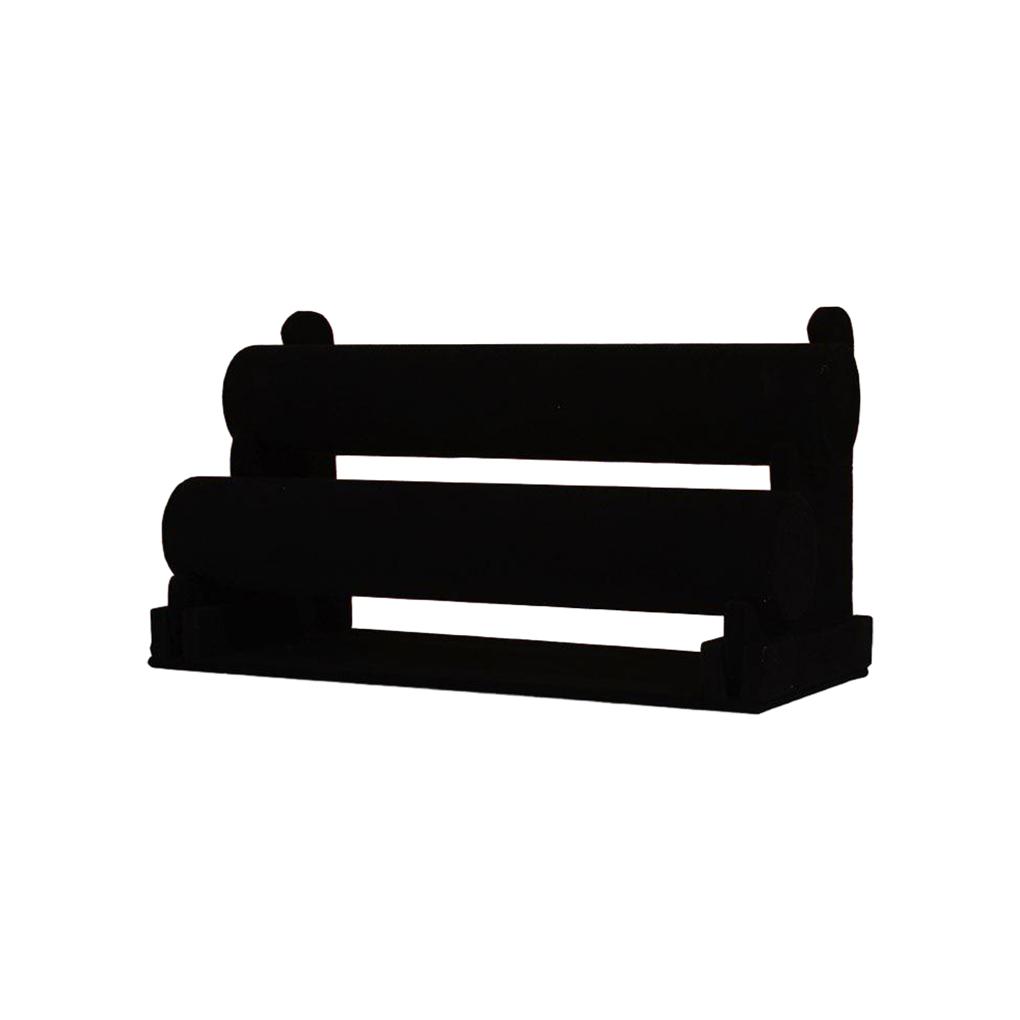 

Bracelet T-Bar Rack Display For Bracelets And Bangles Wide Application Velvet Bracelet Display
