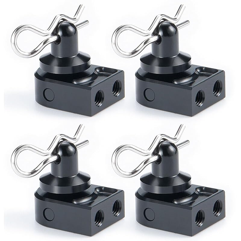 

SCX10 PRO AXI03028 RC Aluminum aori body post/body post mount for 1/10 crawler repair
