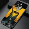 Soft Phone Case For iPhone 17 16 Pro Max 15 Metro 2033 16E 17E 14 Plus 13 Mini 12 XS 7 SE 8 Air Black Cover Shell