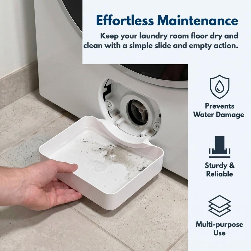 Drain Residual Water Washing Machine Drainage Tray Washing Machine Drain Pan Drum Washing Machine