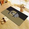 Notts County futbolo klubo kilimas svetainei, miegamajam, namų sofos dekoravimui, vaikų žaidimų neslidus grindų kilimėlis