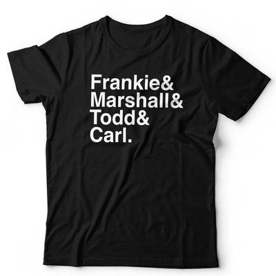 Frankie Marshall Todd Carl T-shirt Unisex Knuckles Jefferson Terry Cox Casa