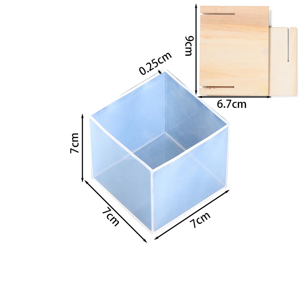 15mm-80mm 3D Square Silicone Mold Crystal Epoxy Resin Casting Muold for DIY Epoxy Resin Crafts Table Home Decoration Tools