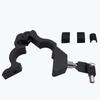 Motorcycle Lock Anti Theft,Motorcycle Grip Brake Throttle Locks,Moped Grips Security Heavy Duty Anti Theft Lock(Black)