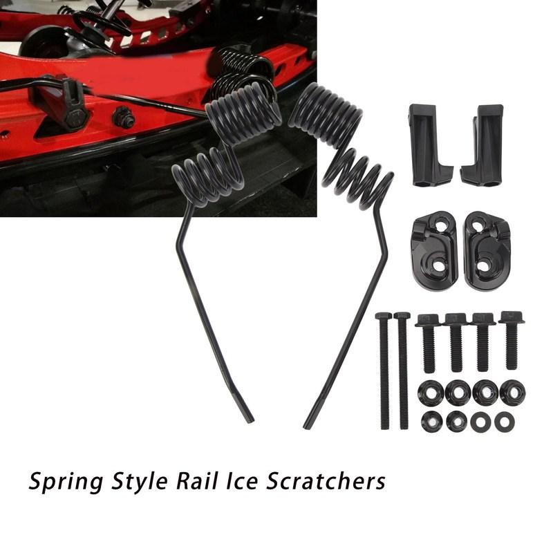 High-rigidity spring-loaded crampon rail OEM: 860201728 Easy-to-use rail-mounted for Ski-Doo 600 Summit Sport