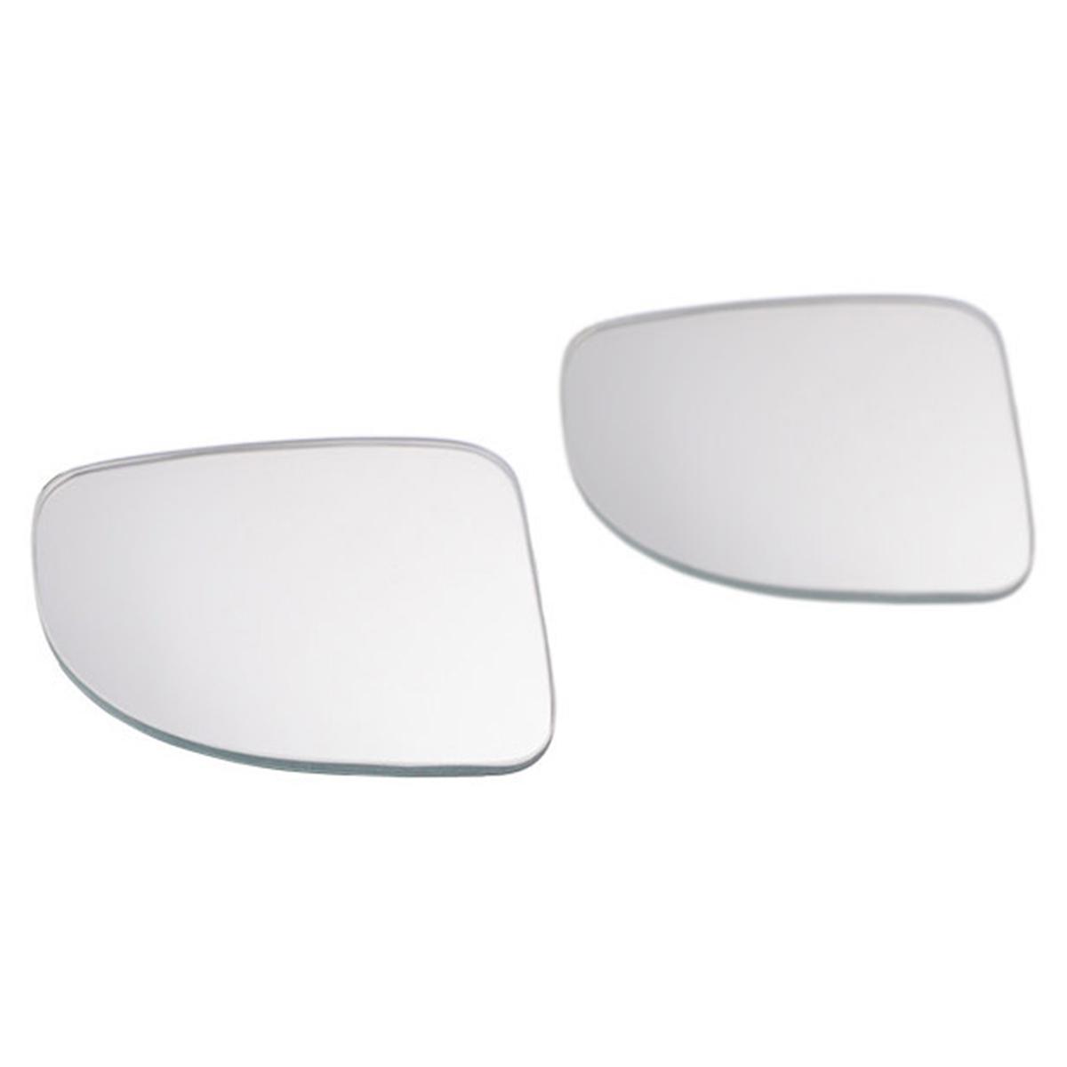 

2Pcs Frameless Blind Spot Mirrors Wide Angle Self-Adhesive Side Rearview Mirrors with Rotatable Base Reversing Assist Mirrors