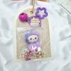 Transparent Dust Bag Bow Labubu Baby Bag Pendant Keychain Baby Walking Bag Decoration Cute Trendy Play