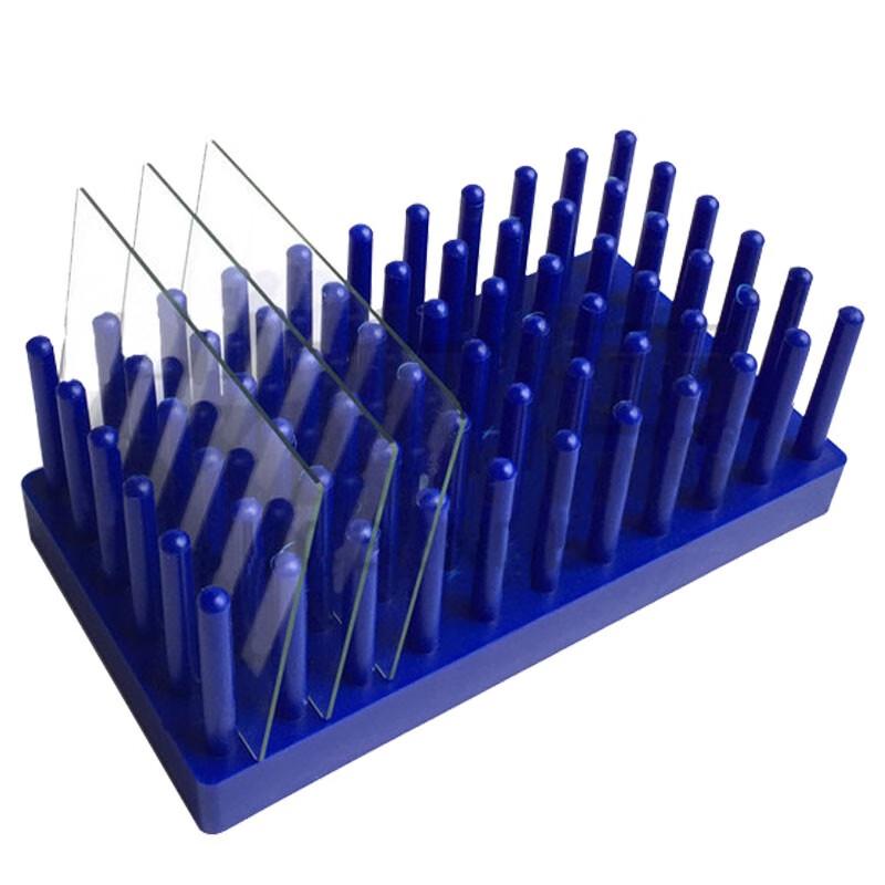 Haistick HKCL-257 Plastic Test Tube and Slide Drying Rack 66 Posts