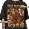Pedro Pascal As Marcus Acacius Gladiator II Retro 90s Style Vintage Raptee Shirt