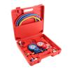 R134a Air Conditioner A C Manifold Gauge Set with 5ft Charging Hose Tool