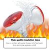 200/250/275W Infrared Heat Lamp Waterproof Anti-Explosion Thickened Light Bulbs For Piglet Chicken Birds E27 Small Heat Lamp