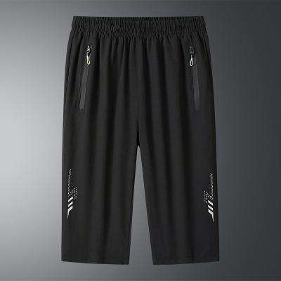 Shorts Herren Sommer Baumwolle gestrickt Seven-Point Mid-Hosen