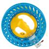 ABS Outdoor Kite Line String Winder Grip Wheel Flying Tools 20cm Wheel with 200M Line(20cm Yellow Wheel 200m Wire )
