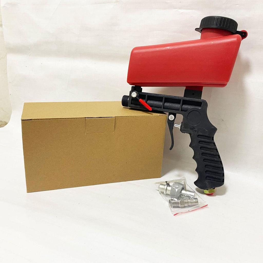 Portable Handheld Pneumatic Sandblasting Gun - Power Tool Accessory