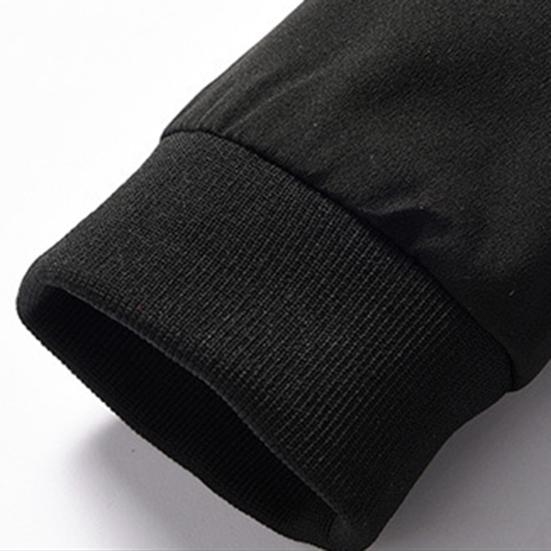 Stand Collar Long Sleeve Zipper Closure Pockets Men Jacket Spring Autumn Thin Style Solid Color Slim Baseball Jacket Coat