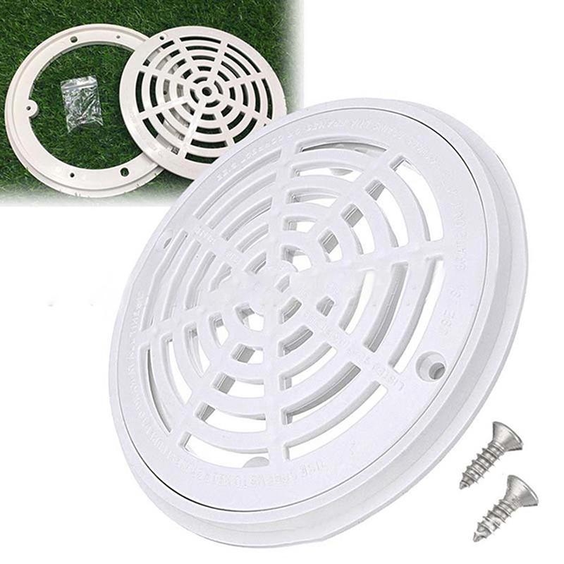 Swimming Pool Water Filter Cover Round Drain Device Floor Main Drainage Port