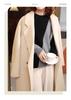 2024 Women's Elegant Color Block Wool Knit Pullover - Round Neck Loose Casual Sweater