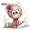 Beschädigungsfreier Glasaufkleber Unter dem Meer Meerjungfrau Fensteraufkleber Meeresbewohner Wal Schildkröte Oktopus Statisch Haftende Folie Seepferdchen Kollisionsschutz