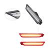 1Pair Car LED Side Marker Red-Light Rear Left Right For 2010-2015 Chevy Camaro