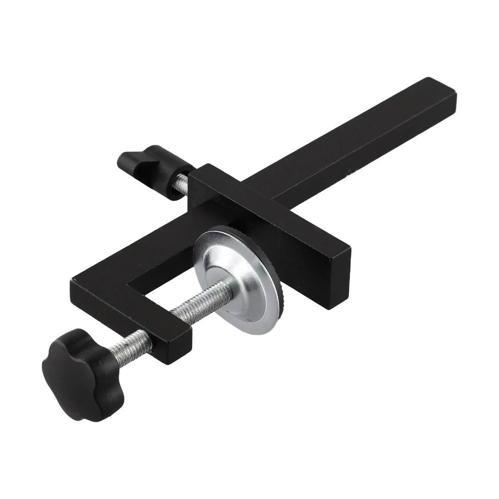 1pc Adjustable Woodworking Clamp Micro-Adjustment Handle F Bar Clamp C-Clamp Drilling Accessories
