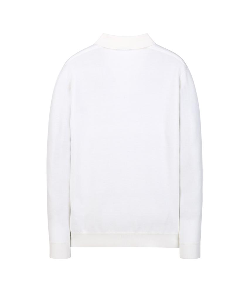 Jilseutyueoteunyuyogmaen Wool Collar Knit - Ivory(Jnsw6A202Iv)