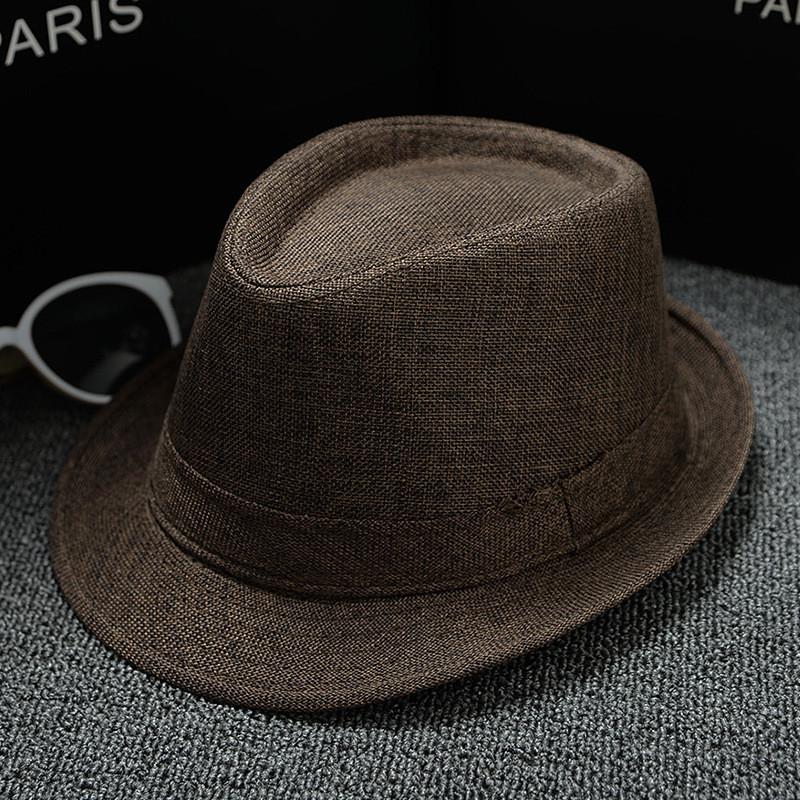 Panama Cotton Linen Sun Hat With Wide Brim For Men Women Casual Summer Accessory