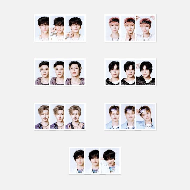 NCT DREAM POP-UP Time Riders Random ID Photo Set