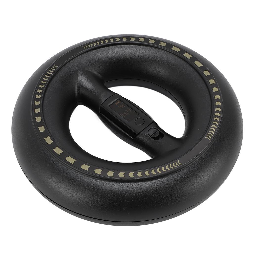 Wrist Trainer Ball Smart Display Curved Handle Enhanced Grip Wrist Strengthener Forearm Exerciser Ball for Arm Finger