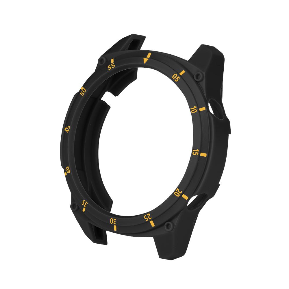 TPU Ochranné pouzdro pro Huawei Watch GT2 46mm Ochranný kryt chytrých hodinek s hodinovou stupnicí Odolné příslušenství pro hodinky