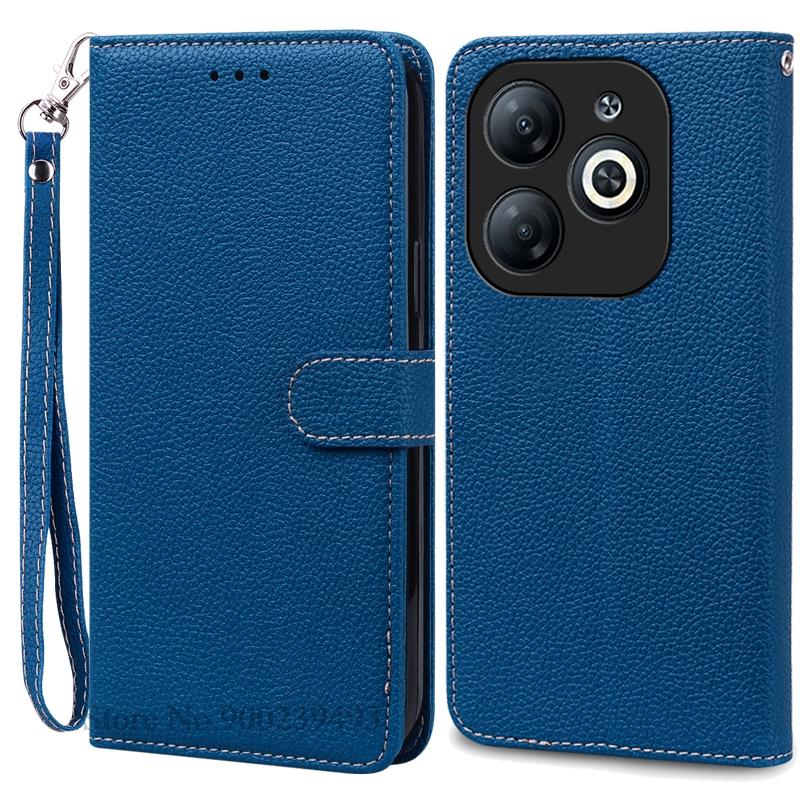 For Infinix Smart 8 / Smart 8 Pro Case Wallet Leather Flip Cover For Infinix Smart 8 Case 8 Plus X6525 X6525D X6525B Phone Cover
